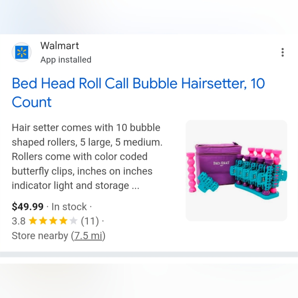 Bed Head Bubble Hot Curlers